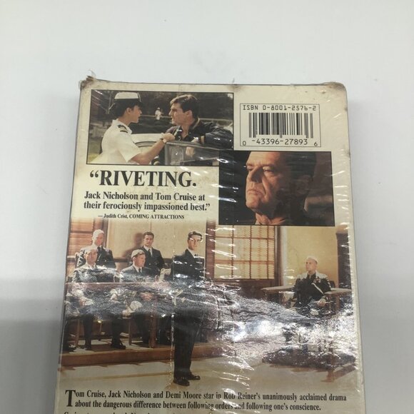 A Few Good Men VHS 1993 VTG Tom Cruise Jack Nicholson Demi Moore Factory Sealed - Picture 5 of 6